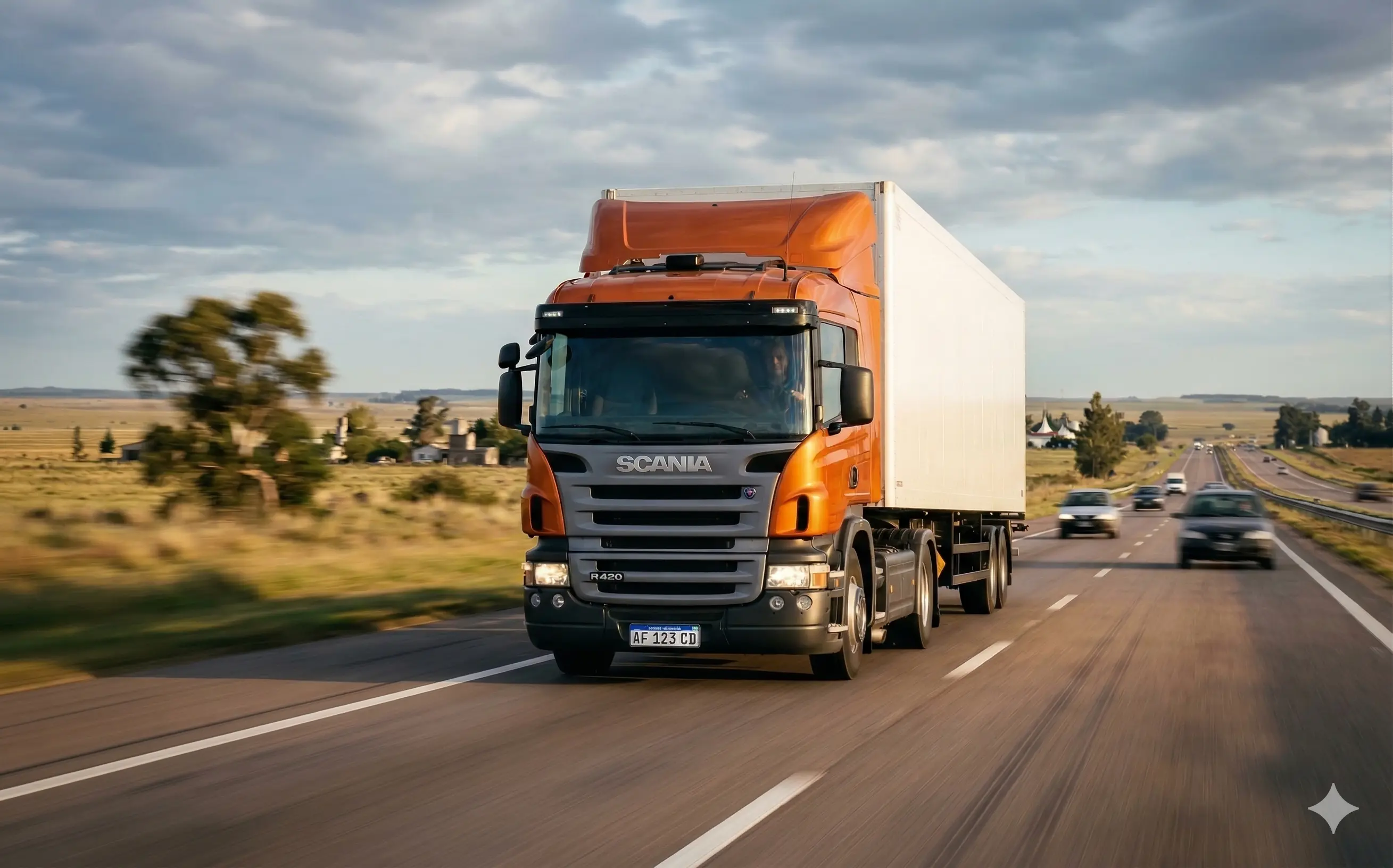 Unidad de transporte de Transportes Nicolas Gorgone